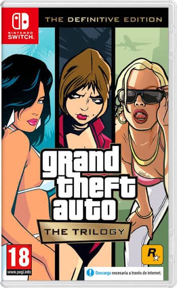 Grand Theft Auto: The Trilogy – The Definitive Edition – Nintendo Switch