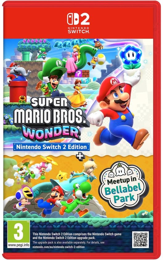 Super Mario Bros. Wonder – Nintendo Switch 2 Edition + Samen naar het Bellabelpark