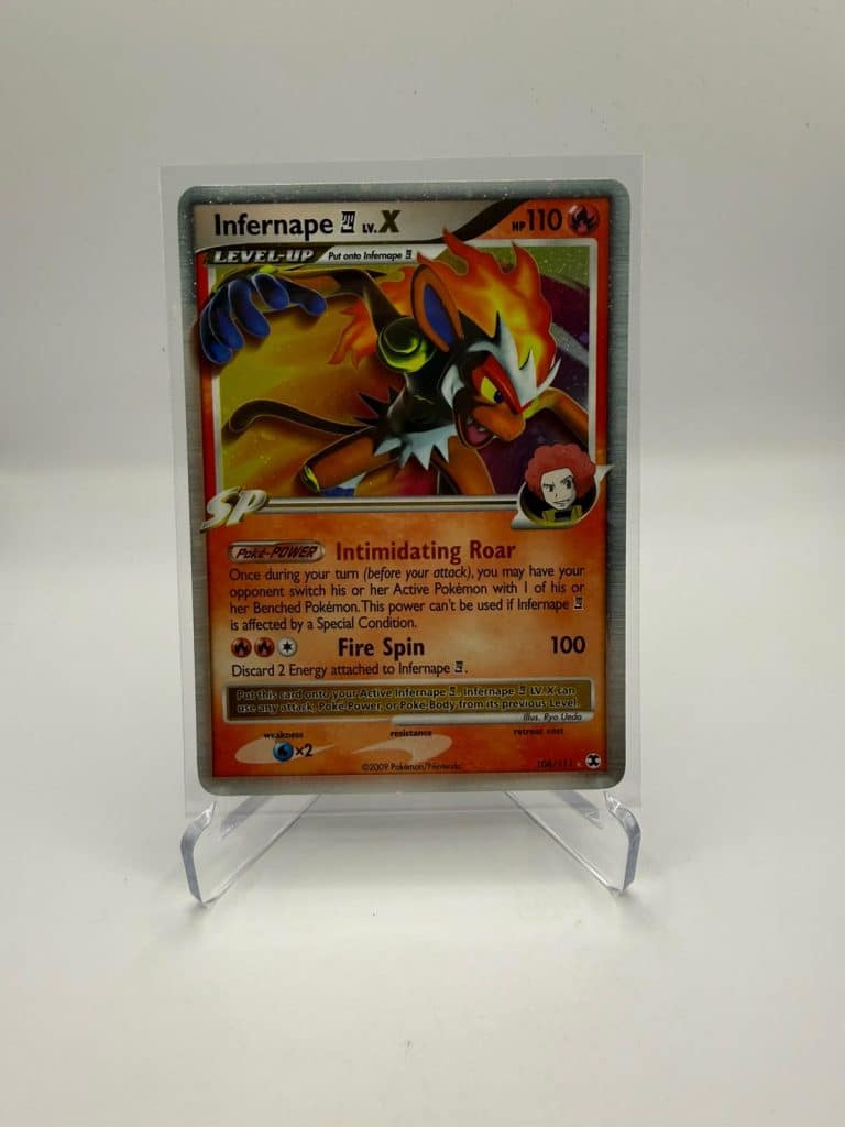Infernape 4 LV.X 108/111 – Platinum: Rising Rivals – 2009 – EX