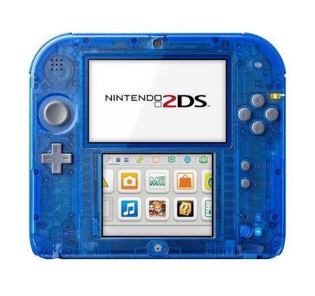 Nintendo 2DS Doorzichtig Blauw