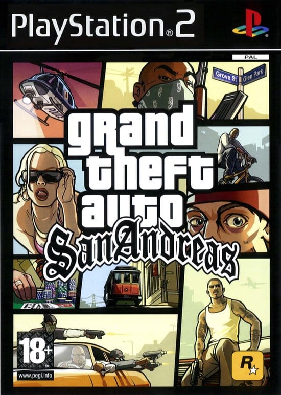 Grand Theft Auto: San Andreas – PlayStation 2
