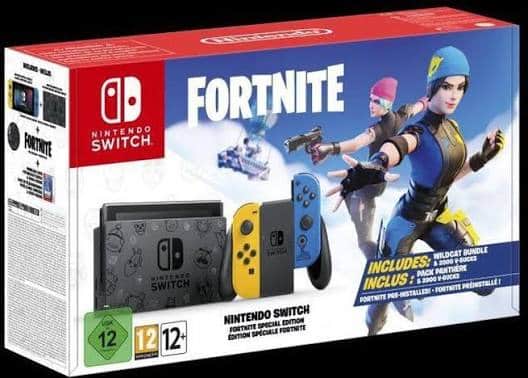 Nintendo Switch Console – Fortnite Edition