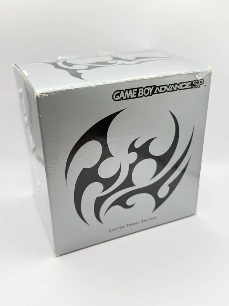 Nintendo Game Boy Advance SP Tribal Edition – Limited Edition – Silver