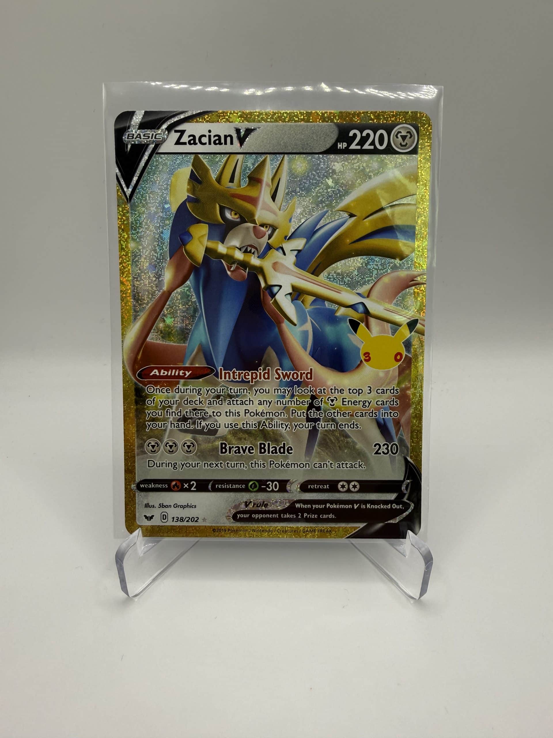 Zacian V 138/202 – 30th Anniversary Classic Collection