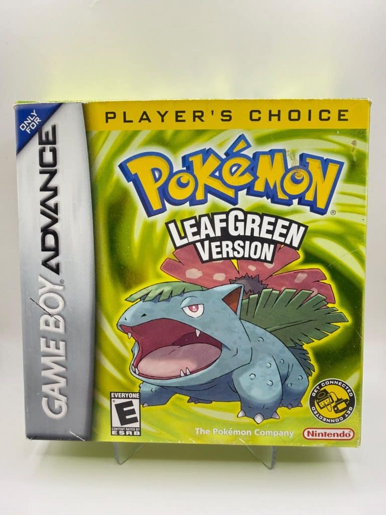 Pokémon LeafGreen Version – Game Boy Advance – Player’s Choice